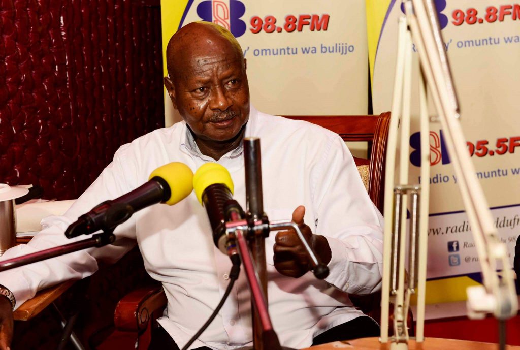 President Museveni on Radio Buddu