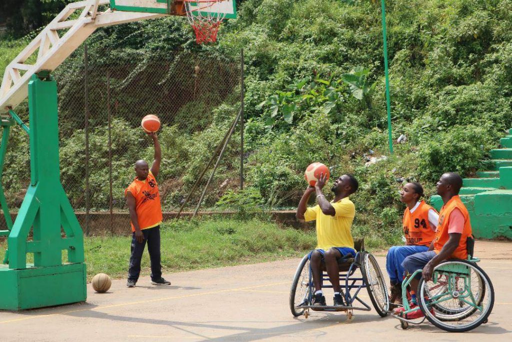 PHOTOS Uganda Wheelchair Basketballers Prep for NBL Matches