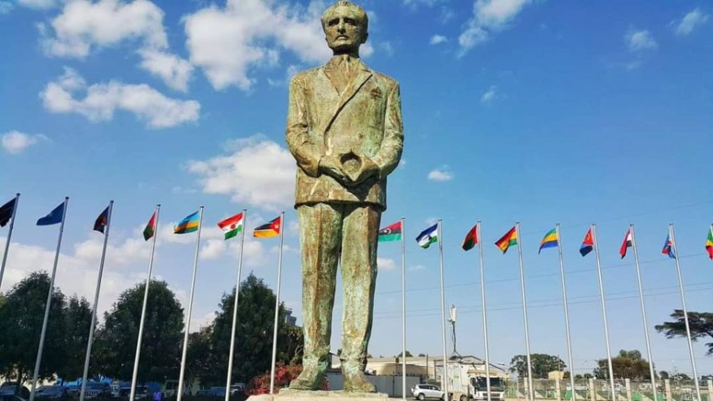 African Leaders Unveil Statue Of Former Ethiopian Emperor Haile