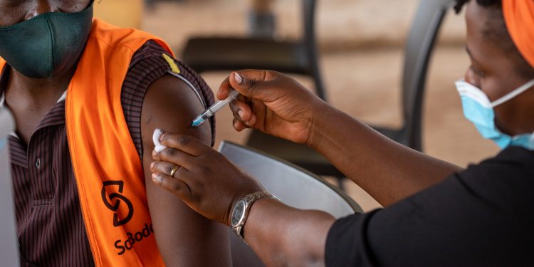 SafeBoda partners with KCCA and PSFU on Vaccination Drive