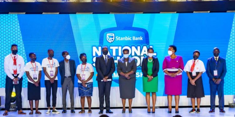 VP Alupo Commends Stanbic National Schools Championship as an Innovation Hub
