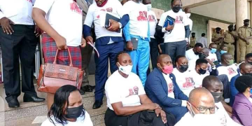 Opposition storm out of parliament over rearrest of Ssegirinya, Ssewanyana