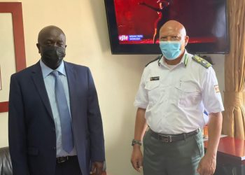Amb. Walusimbi, Internal Affairs Officials Discuss Easing Access to Travel Documents
