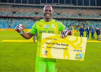 Uganda’s Onyango Saves Five Penalties to Help Mamelodi Win MTN8