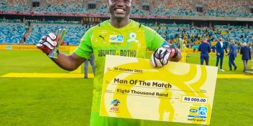 Uganda’s Onyango Saves Five Penalties to Help Mamelodi Win MTN8