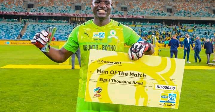 Uganda’s Onyango Saves Five Penalties to Help Mamelodi Win MTN8