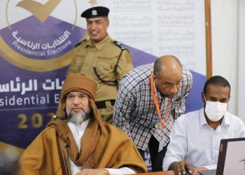 VIDEO: Gaddafi’s son, Saif al-Islam Registers to Run for President of Libya
