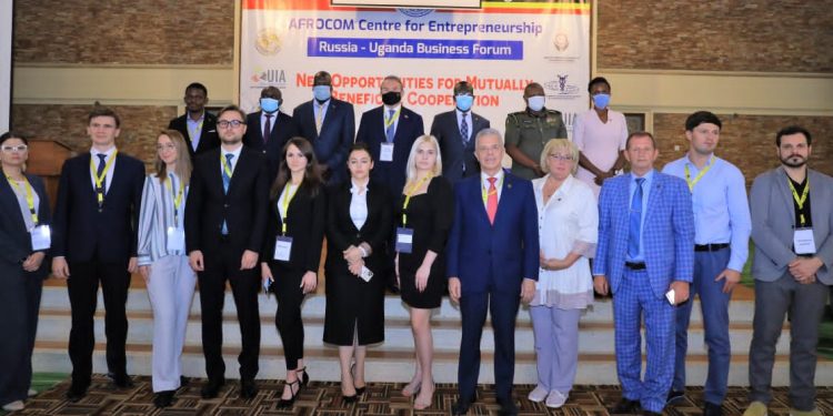 Russia-Uganda Business Forum Kicks off in Kampala