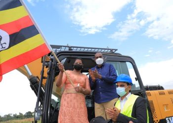 “The dream is now a Reality” says Among as she flags off Construction of Shs71bn Irrigation Scheme