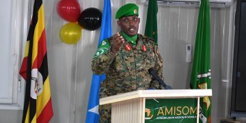Brig Gen Keith Katungi Assumes office as new Contingent Commander of Ugandan Troops in Somalia