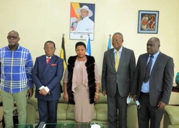 DR Congo Senate President in Uganda, to Meet Museveni, Speaker Oulanyah