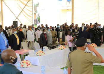 Uganda Police Retires 155 Lower Rank Officers