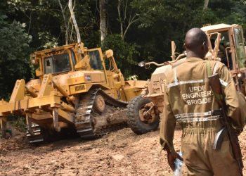 UPDF Starts Road Works to Ease Offensive Against ADF