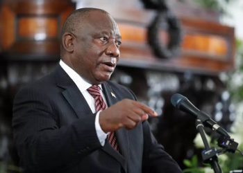 South Africa’s president tests positive for Covid