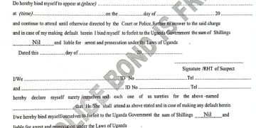 Police to Pilot Amended Police Bond Guidelines in 20 Districts