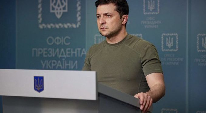 President Zelensky: We Are Here in Kyiv, We’ll Defend Ukraine