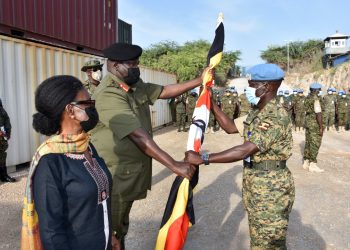 Lt Col Magungu takes over command of UN Guard Unit