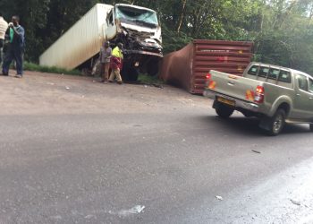 Two injured in Mabira accident