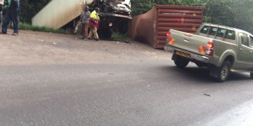 Two injured in Mabira accident