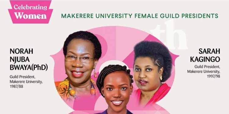 Makerere Salutes Five Female Guild Presidents