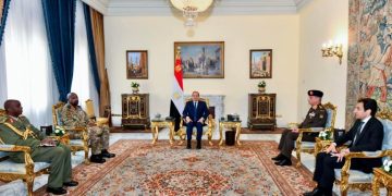 General Muhoozi, Egypt President Al-Sisi Discuss Bilateral Cooperation