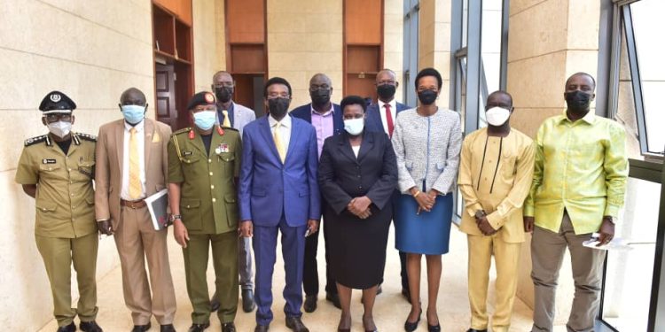 VP Alupo, Ministers Discuss Teso, Karamoja Security