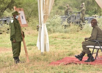 President Museveni Passes Out 62 ESO Officers