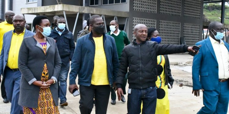 NRM Officials Visit, Asses Situation at Bunagana, Kyanika Border Posts