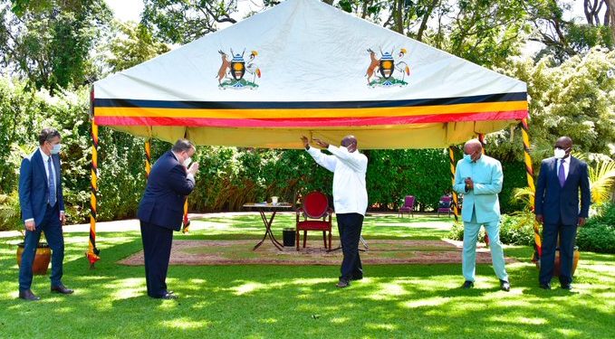 Museveni Meets Ambassador of Russian Federation