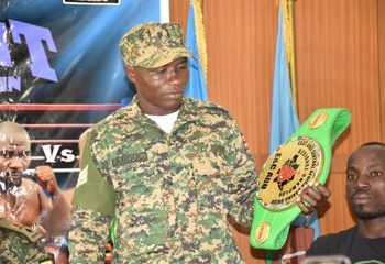 UPDF Sgt Ssebute to Defend Kickboxing Title
