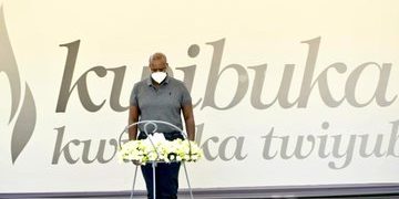 Gen Muhoozi Pays Respects to Victims of Genocide at Kigali Memorial