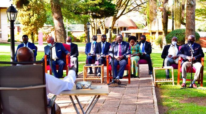 Museveni Hosts ex-Kenya VP Musyoka Ahead of South Sudan Peace Retreat