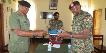 Lt Col Tugume Takes Command of UPDF Non Commissioned Officers Academy