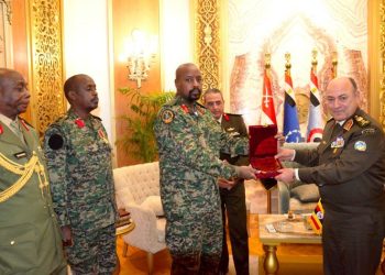 Gen Muhoozi, Egypt Chief of General Staff Gen Askar Discuss Defence Alliance