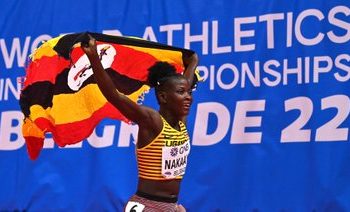 Uganda’s Halima Nakaayi Wins Bronze in 800m in Serbia