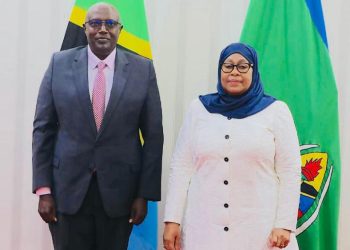 Tanzania President Samia Meets Amb Kabonero, Hails Uganda-Tanzania Relations