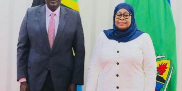 Tanzania President Samia Meets Amb Kabonero, Hails Uganda-Tanzania Relations