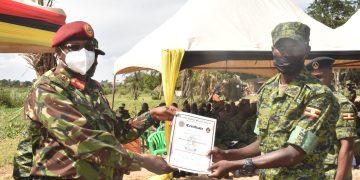 UPDF Passes Out 87 Marines to Secure Uganda’s Territory