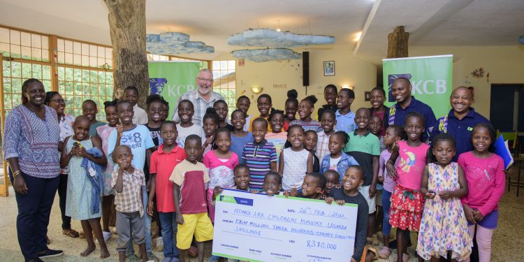 KCB Donates Shs8.3m to Noah Ark Children’s Home