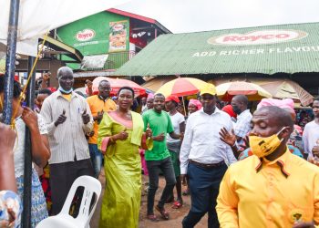 NRM’s Sseninde, Market Leaders Agree to Help Vendors Tackle Poverty