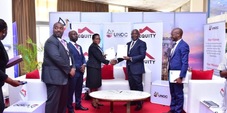 Equity Bank Uganda Signs MOU with Uganda National Oil Company