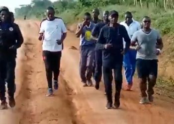 VIDEO: Gen Kayihura Runs 21km Marathon in Honour of Muhoozi’s Birthday