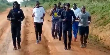 VIDEO: Gen Kayihura Runs 21km Marathon in Honour of Muhoozi’s Birthday