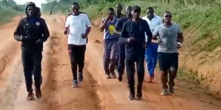 VIDEO: Gen Kayihura Runs 21km Marathon in Honour of Muhoozi’s Birthday