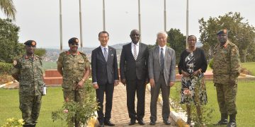 Defence Minister Ssempijja Hosts Japanese Ambassador, Commit to Strengthen Relations