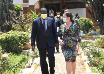 Minister Oboth, UNSOS Chief Lisa Discuss Security Process in Somalia