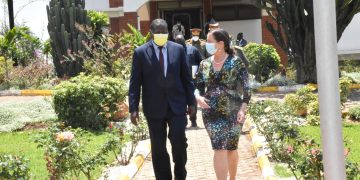 Minister Oboth, UNSOS Chief Lisa Discuss Security Process in Somalia