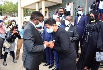 Katikkiro Mayiga Pays Respects, Signs Condolence Book in Honour of Oulanyah