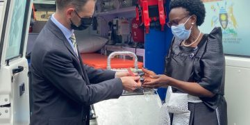 Enabel Donates three Type B Ambulances to Ministry of Health