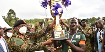 Motorized Infantry Brigade Wins CDF Cup, Awarded Gold, Cash